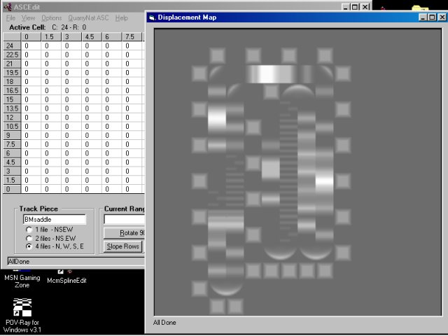 Screen shot of ASCEdit Ver 3.0